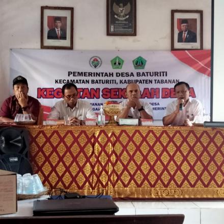 Sekolah Desa Di Desa Baturiti